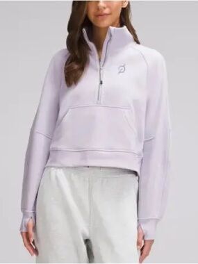 Lululemon Peloton Scuba Half Zip Oversized Funnel Neck Size M/L